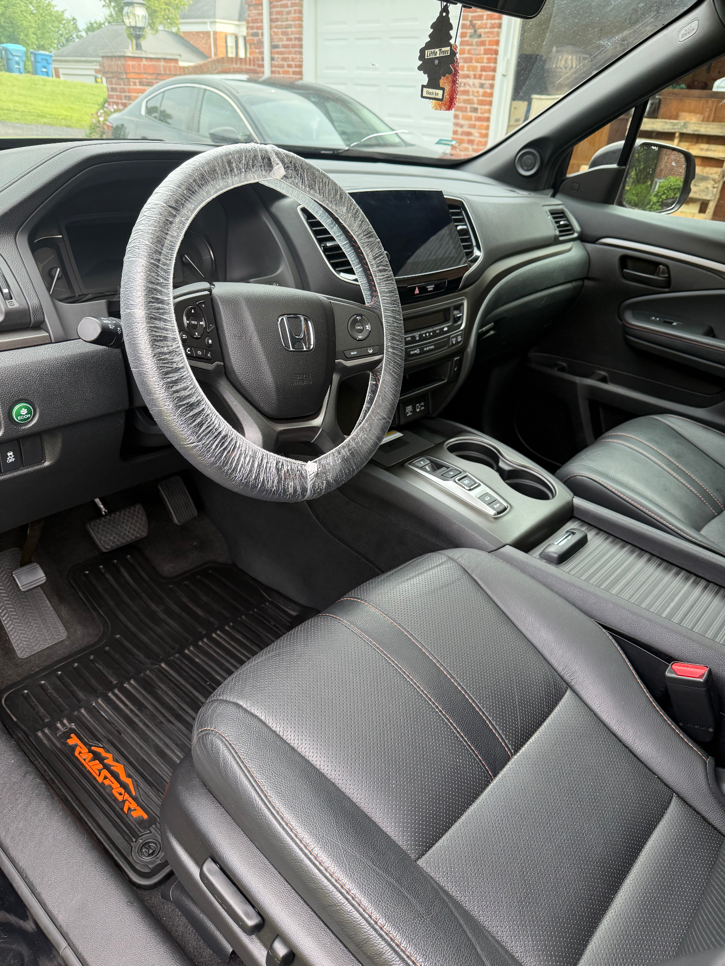 Honda Passport front cabin after a full interior detail